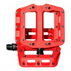 MTB RULMANLI PEDAL ÇİVİLİ PLASTİK - KIRMIZI