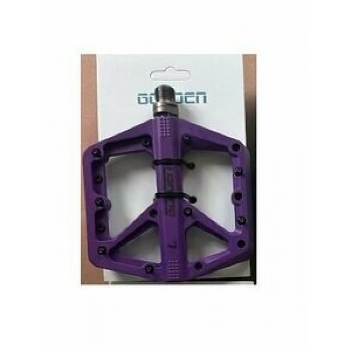 MTB RULMANLI PEDAL ÇİVİLİ PLASTİK - MOR