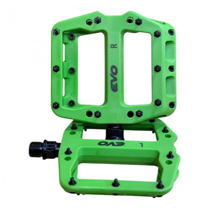 MTB RULMANLI PEDAL ÇİVİLİ PLASTİK - YEŞİL