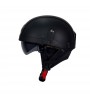 NAZI KASK DERİ SİYAH - L