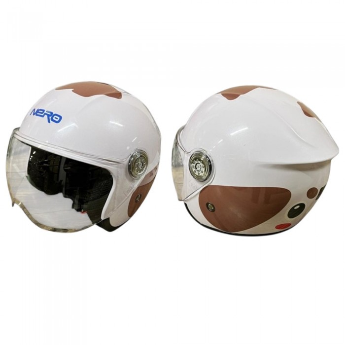 NERO ÇOCUK KASK ÇENESİZ 601 BEYAZ (L)