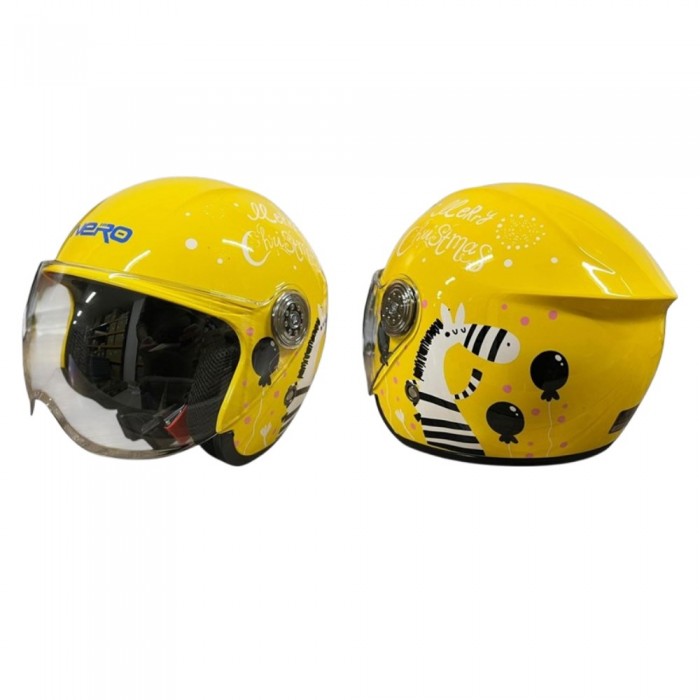 NERO ÇOCUK KASK ÇENESİZ 601 SARI (L)