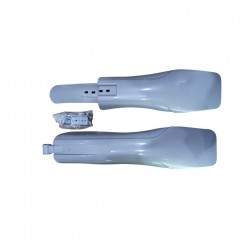 PLASTİK BİSİKLET ÇAMURLUK TAKIMI GAP MOD - GRİ