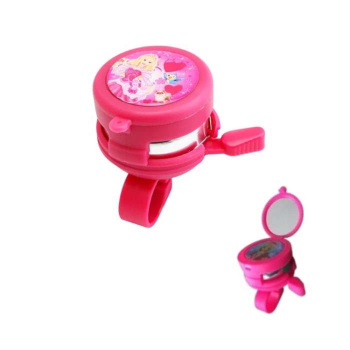 PLASTİK ZİL YENİ MODEL AYNALI - PEMBE
