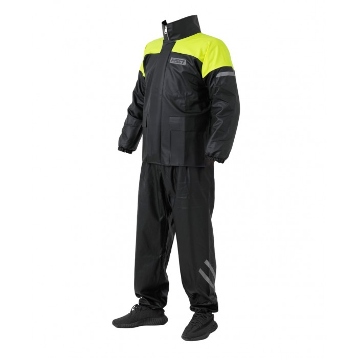 PVC ALT ÜST TAKIM YAĞMURLUK FORTE GT 1134 PVC CEPLİ MODEL - XL