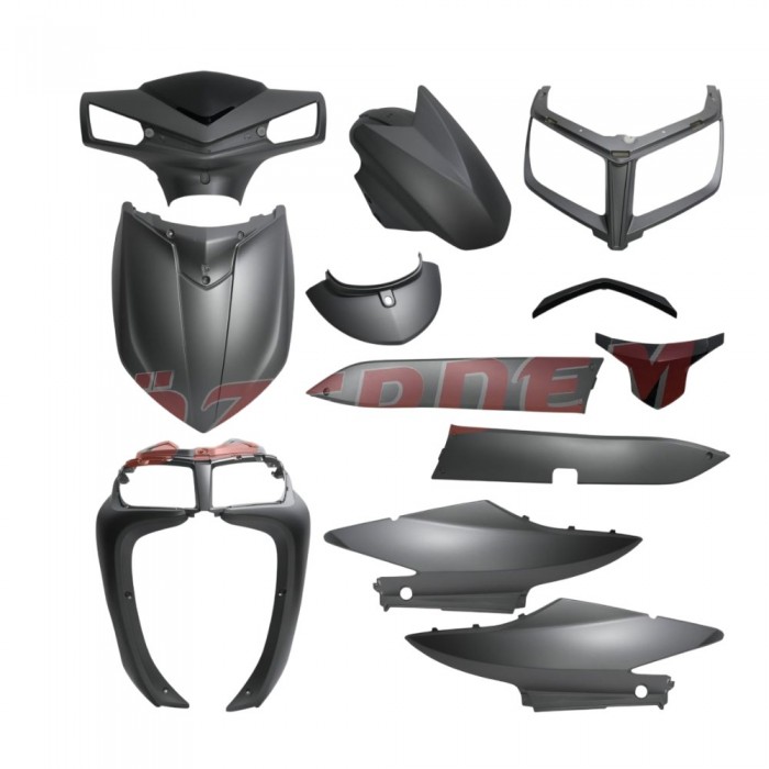 RKS BLAZER XR KAPORTA SETİ - GRİ
