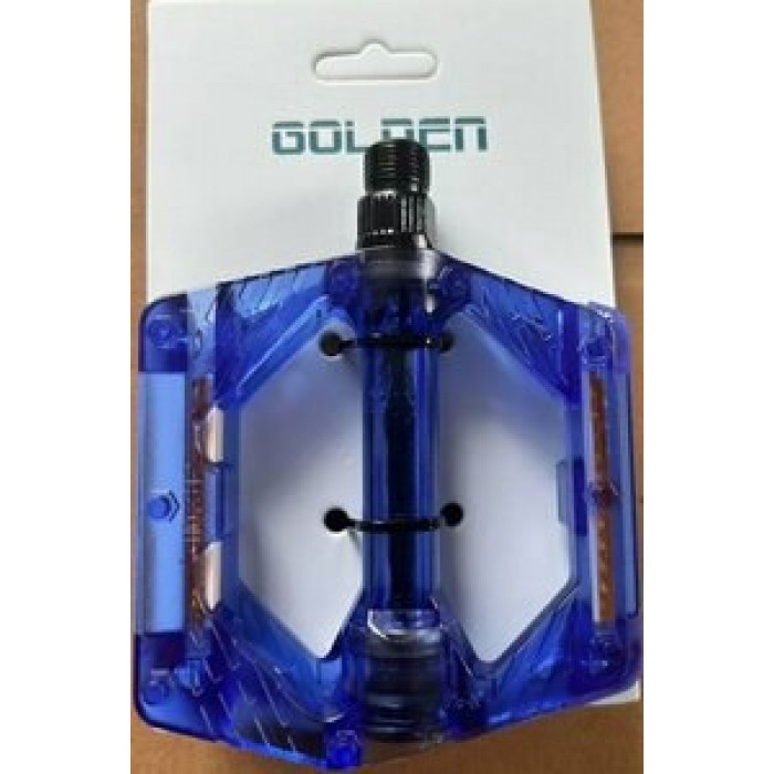 ŞEFFAF MAVİ PLATFORM PEDAL