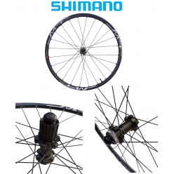 SHİMANO 26 MTB JANT SETİ MT65 SİYAH TUBELES - CENTER LOCK