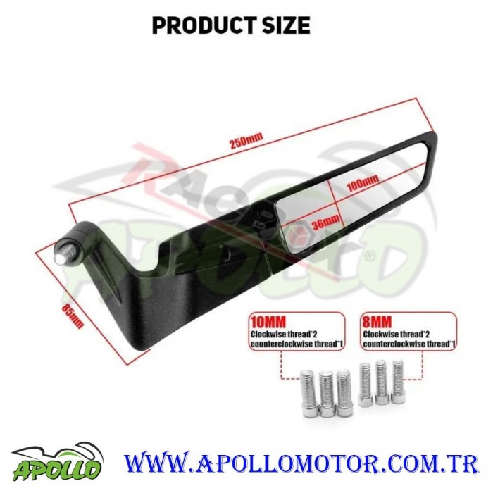 SRC AYNA ZX-H3390 V3 HONDA - YAMAHA - SUZUKİ