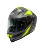 SWAY 865 GÜNEŞ GÖZLÜKLÜ KAPALI KASK - TİTANYUM SARI - XL
