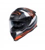 SWAY 865 GÜNEŞ GÖZLÜKLÜ KAPALI KASK - TURUNCU - L