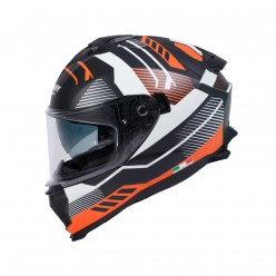 SWAY 865 GÜNEŞ GÖZLÜKLÜ KAPALI KASK - TURUNCU - M