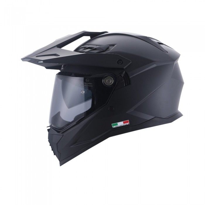 SWAY X65 CROSS KASK CAMLI GÜNEŞ VİZÖRLÜ MAT SİYAH - XXL BEDEN