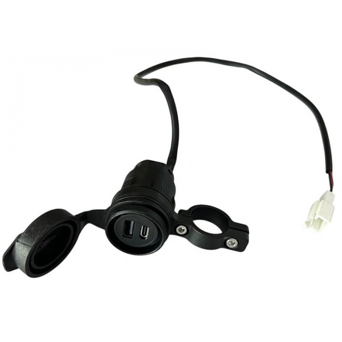 USB ŞARJ CİHAZI ÇİFT GİRİŞLİ (USB +TYPE C)