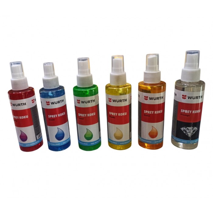 WÜRTH ARAÇ OTO ARABA KOKUSU 150ML - ADET (KARIŞIK)