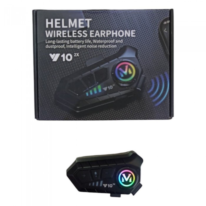 Y10 X2 İNTERCOM BLUETOOTH 5.3 - (2 CİHAZ BAĞLANABİLİR)
