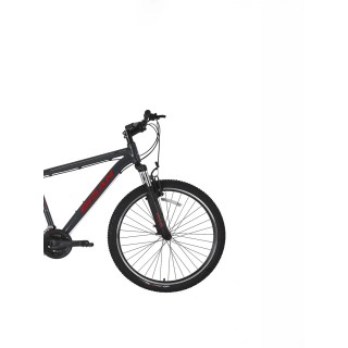 Bisan Atlas Dağ Bisikleti 17" Kadro 26" Jant Parlak Gri - Kırmızı
