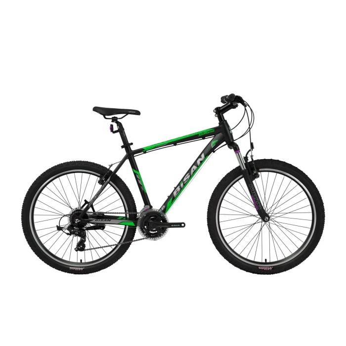 Bisan MTX 7050 Siyah Yeşil 29 Jant 19 Kadro Dağ Bisikleti
