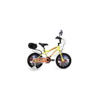 Bisan Bobo Çocuk Bisikleti 10" Kadro 16" Jant Neon Sarı - Turuncu