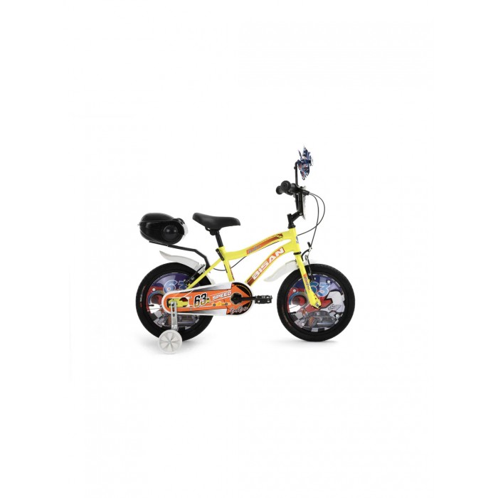 Bisan Bobo Çocuk Bisikleti 10" Kadro 16" Jant Neon Sarı - Turuncu Bisan Bobo Çocuk Bisikleti 10" Kadro 16" Jant Neon Sarı - Turuncu
