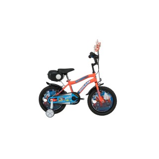 Bisan Bobo Çocuk Bisikleti 10" Kadro 16" Jant Neon Turuncu - Mavi