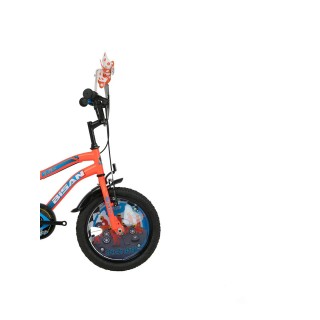 Bisan Bobo Çocuk Bisikleti 10" Kadro 16" Jant Neon Turuncu - Mavi