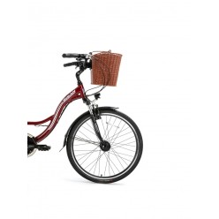 Bisan Sandy 17" Kadro 26" Jant Şehir Bisikleti Bordo
