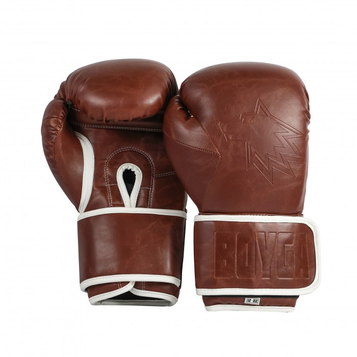 Boyga Classic Profesyonel Boks Eldiveni Kahve