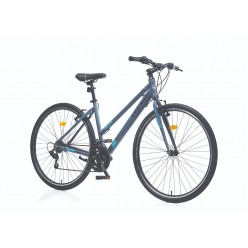 Corelli Riviera 3.0 Tur Bisikleti 18" Kadro Gri Turkuaz