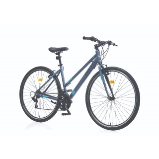 Corelli Riviera 3.0 Tur Bisikleti 18" Kadro Gri Turkuaz Corelli Riviera 3.0 Tur Bisikleti 18" Kadro Gri Turkuaz
