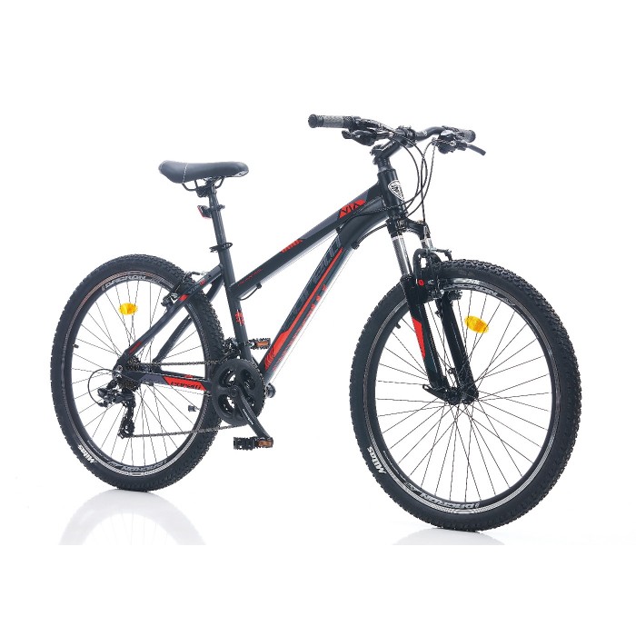 Corelli Via Lady 1.0 Dağ Bisikleti 16" Kadro 26" Jant Siyah Kırmızı Gri Corelli Via Lady 1.0 Dağ Bisikleti 16" Kadro 26" Jant Siyah Kırmızı Gri