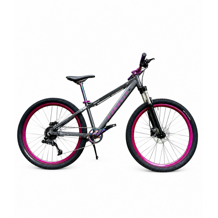 Corelli Jump Up Çocuk Bisikleti 13" Kadro 26" Jant Gri Mor Siyah Corelli Jump Up Çocuk Bisikleti 13" Kadro 26" Jant Gri Mor Siyah