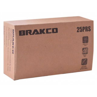 Brakco V Brake Fren Pabucu Asimetrik 72 mm – Kutu (25 Çift)