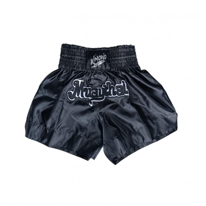 Kimono Siyah Muay Thai Şortu
