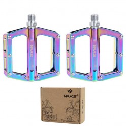 WAKE Alüminyum Rulmanlı Oilslick Platform Pedal 135 x 110 x 55 mm