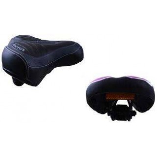 Rectus City Bike Sele Elastomer Yaylı 250 x 200 mm Siyah