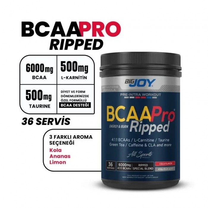 BİG JOY BCAA PRO 4:1:1 RİPPED BİG JOY BCAA PRO 4:1:1 RİPPED