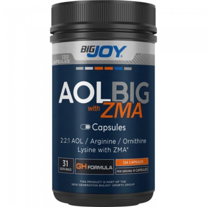 BİG JOY AOL BİG + ZMA 124 KAPSÜL BİG JOY AOL BİG + ZMA 124 KAPSÜL