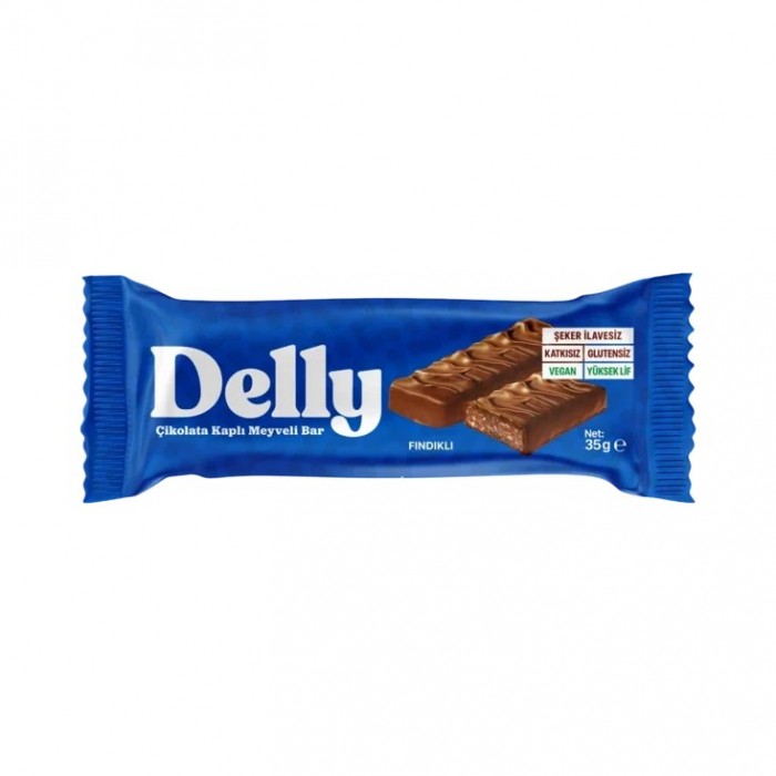 ÇİKOLATA KAPLI FINDIKLI MEYVELİ BAR 12 X 35 GR