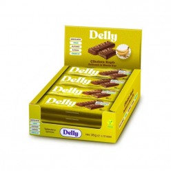 ÇİKOLATA KAPLI YER FISTIKLI & VİŞNELİ MEYVELİ BAR 12 ADET X 35 GR