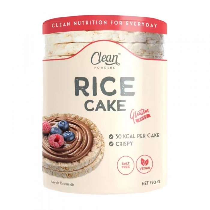 CLEAN POWDERS RICE CAKE 120 GR