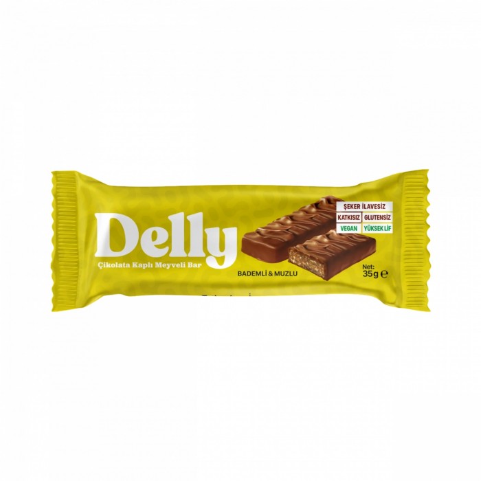 ÇİKOLATA KAPLI YER FISTIKLI & VİŞNELİ MEYVELİ BAR 12 ADET X 35 GR