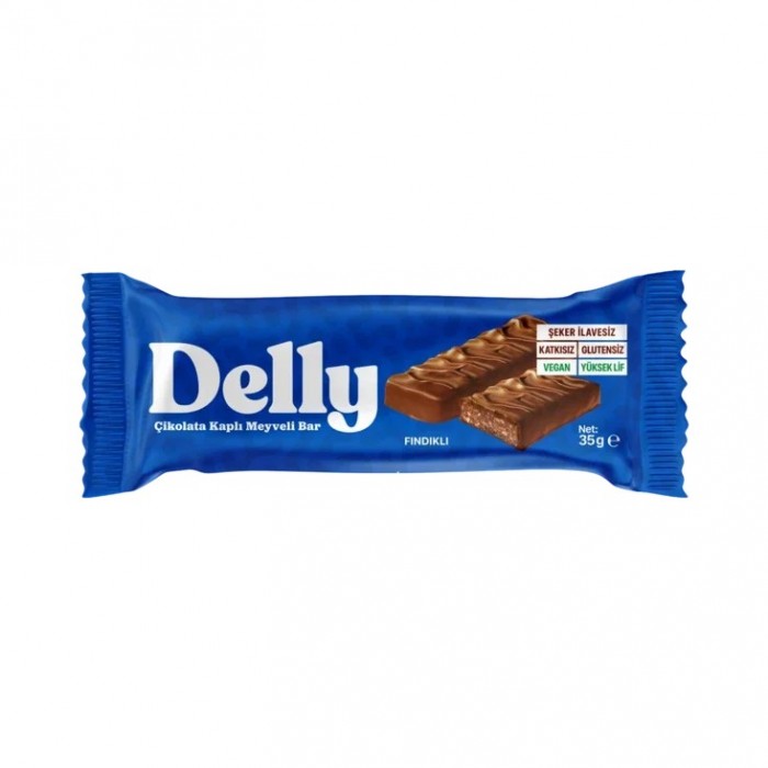 ÇİKOLATA KAPLI FINDIKLI MEYVELİ BAR 12 X 35 GR