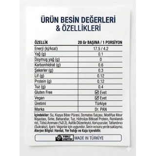 DR.PAN BBQ SOS DÜŞÜK KALORİLİ ŞEKERSİZ 260GR