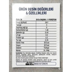 DR.PAN KETÇAP ŞEKERSİZ-DÜŞÜK KALORİ 520 GR