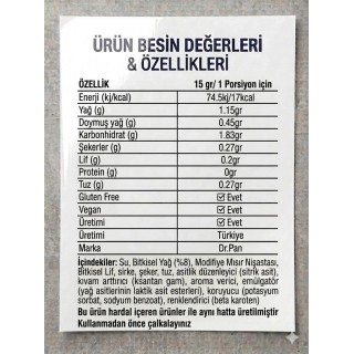 DR.PAN SKİNNY LİGHT MAYONEZ (%80 YAĞI AZALTILMIŞ)-330GR
