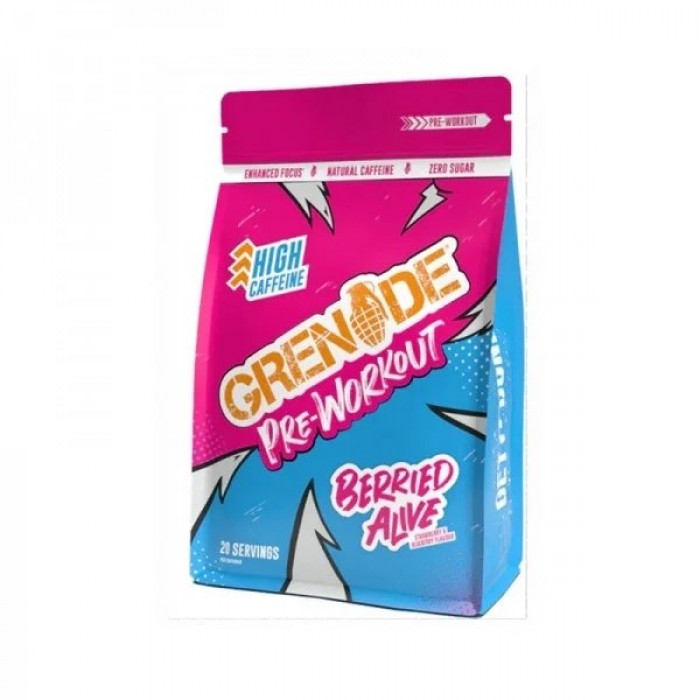 GRENADE PRE WORKOUT 330 GR BERRIED ALIVE