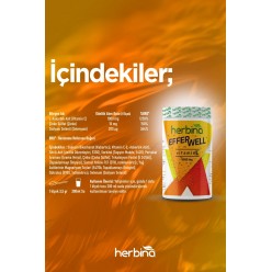 HERBİNA EFFERWELL VİTAMİN C 1000 MG TOZ