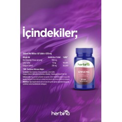 HERBİNA GİNSENG 60 TABLET
