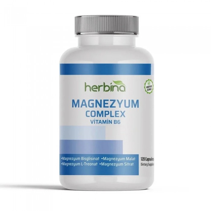 HERBİNA MAGNEZYUM KOMPLEKS 120 KAPSÜL